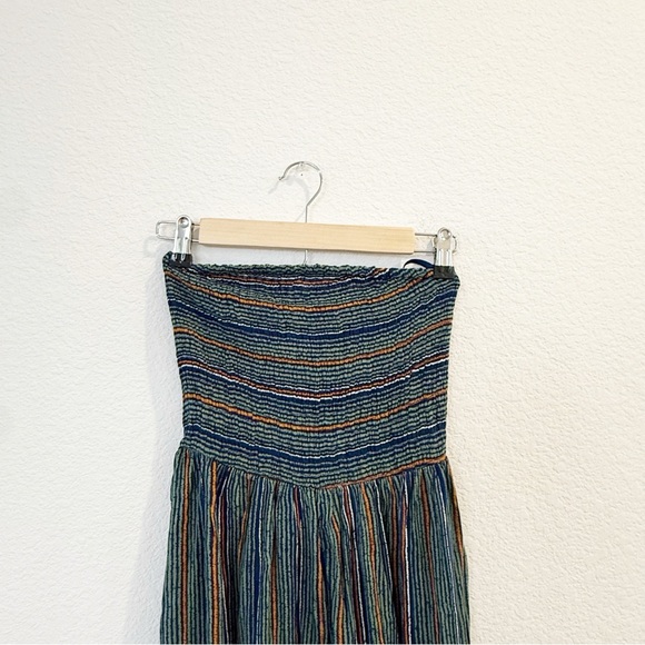 Urban Outfitters- NWT Rambaugh Striped Strapless Jumpsuit- S - Picture 5 of 9